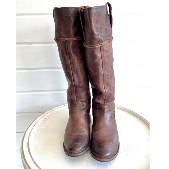 FRYE Shirley Artisan Riding Boots - 7.5 - Picture 2 of 12